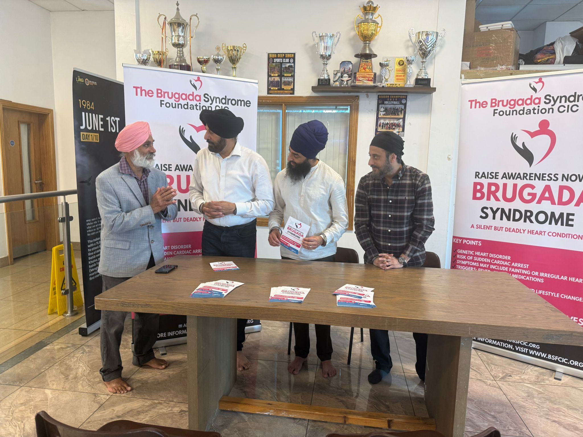 Brugada Syndrome Foundation community awareness and partnership activity
